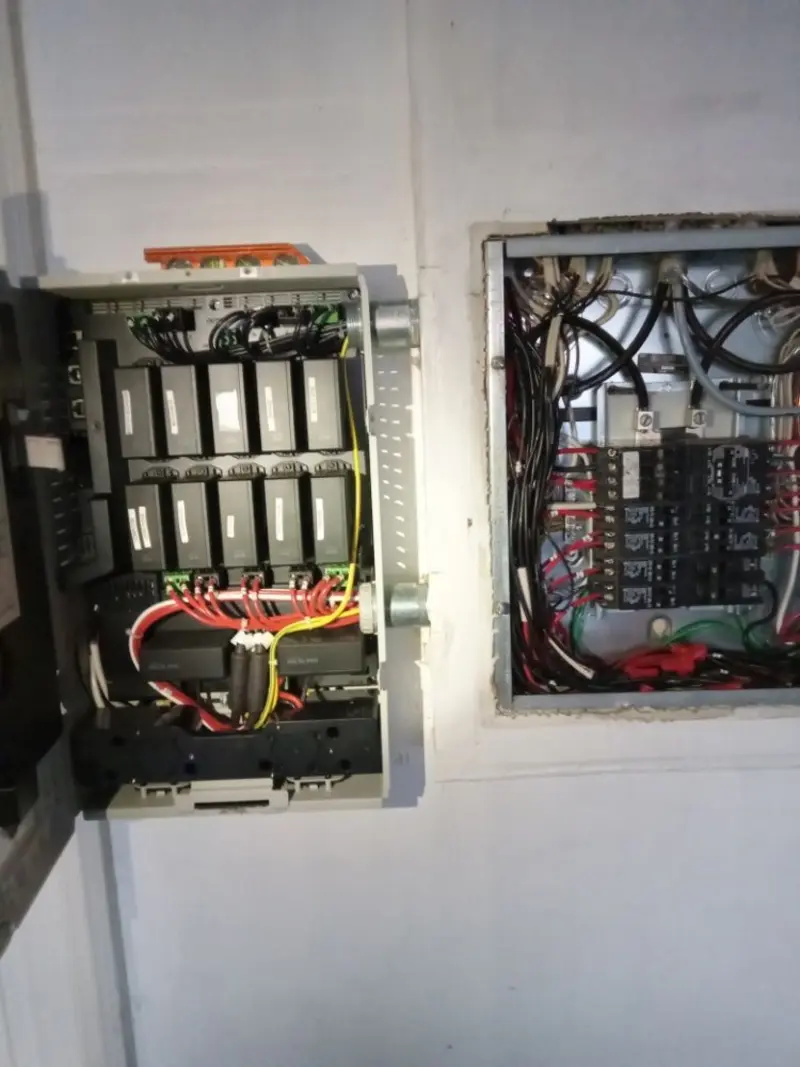 Electrical panel upgrade completed for Indoor Lighting Installation in Fort Payne